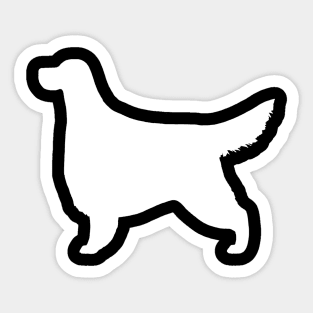 Gordon Setter Silhouette Sticker